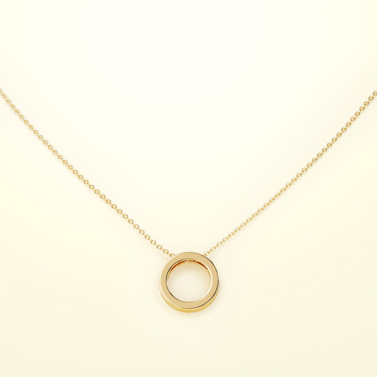 PURE Circle - 14K Gold - FENA daily Jewellery